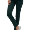 Classic Button Jeans - Forest - IS10