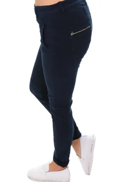 Classic Button Jeans - Indigo - IS10