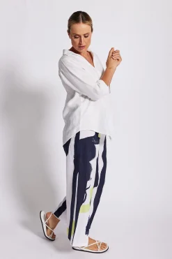 Collared Tunic Top - White - SS12