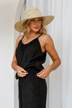 Comodo Singlet Top - Black - FA26
