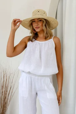 Comodo Singlet Top - White - FA26