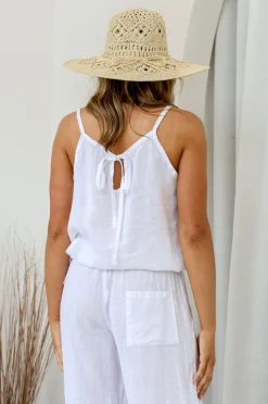 Comodo Singlet Top - White - FA26