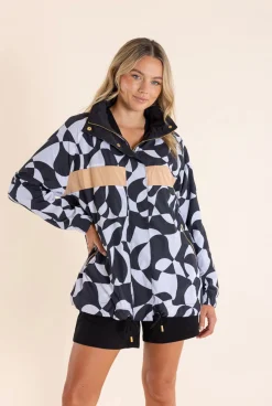 Cooper Puzzle Print Spray Jacket - TT50