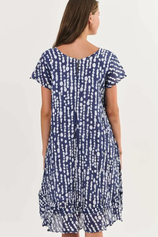 Corindi Cotton Dress - Freshwater Pearl - N4