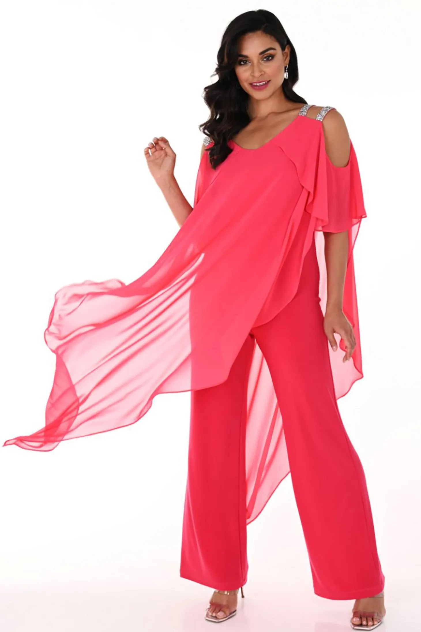 Corlette Jumpsuit - Dahlia - FL272