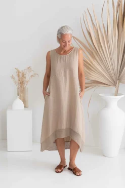 Cortina Dress - Cashmere - IC50