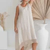 Cortina Dress - Sand - IC50