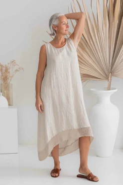 Cortina Dress - Sand - IC50