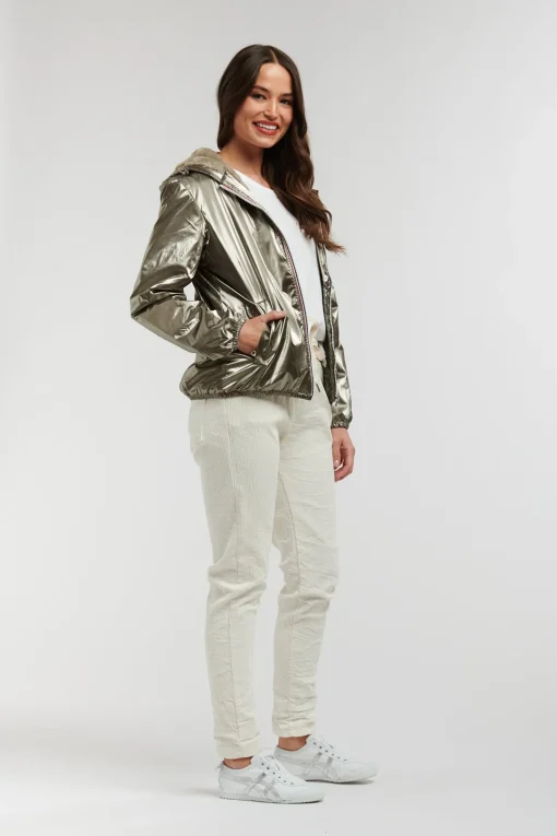 Cosmo Jacket - White Gold - IS28
