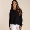 Cropped Crew Neck - Black - TT2
