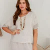 Delfina Top - Sand - IC53