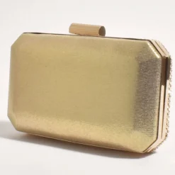 Diamante Mesh Clutch - Gold Crystal - AD17