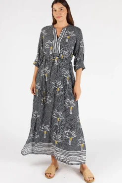 Dominica Kaftan - Ebony - LS9
