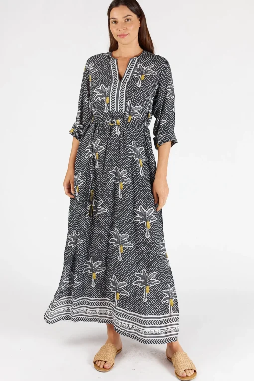 Dominica Kaftan - Ebony - LS9