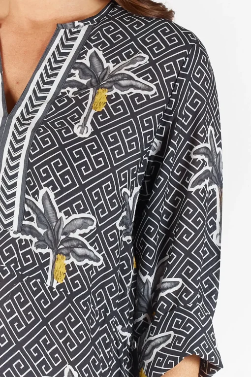 Dominica Kaftan - Ebony - LS9