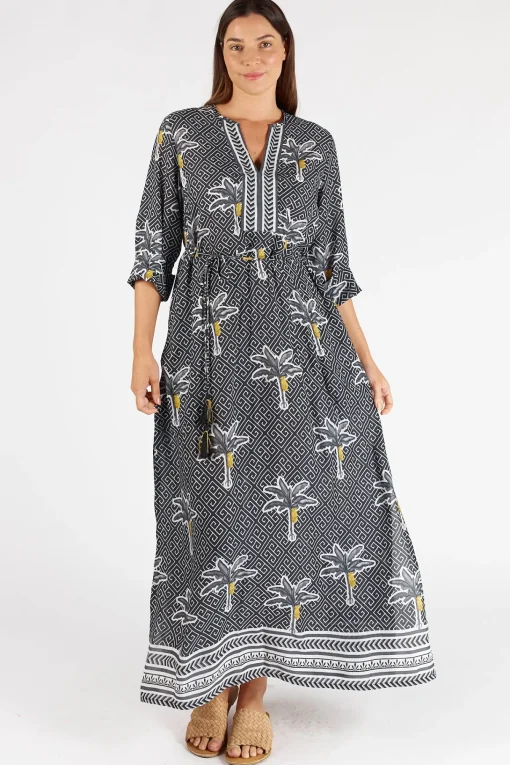 Dominica Kaftan - Ebony - LS9