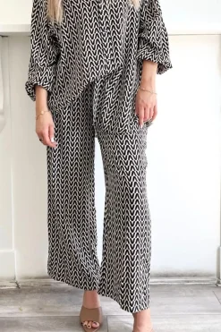 Drew Bamboo Pant - Geo - SO12
