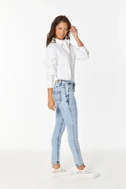 Dublin Hybrid Jeans - Wash - NLJ4