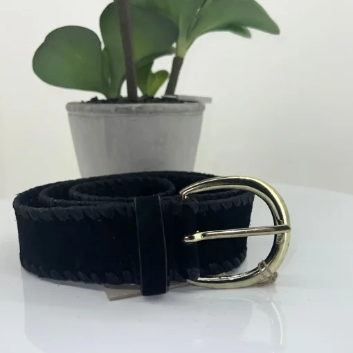 Duke Stitch Belt | Black | H47