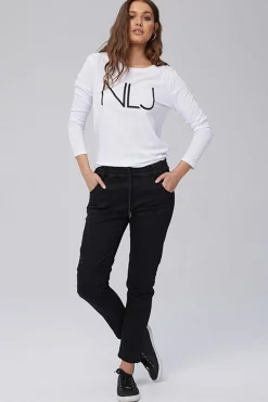 Dundee Hybrid Jogger Jeans - Black - NLJ7