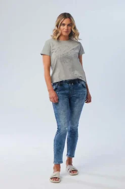 Dundee Hybrid Jogger Jeans - Wash - NLJ7