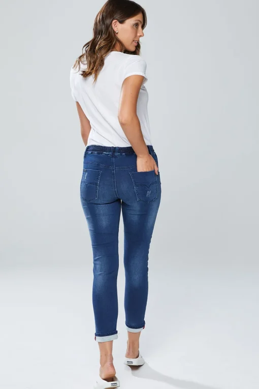 Dundee Hybrid Jogger Jeans - Denim - NLJ7