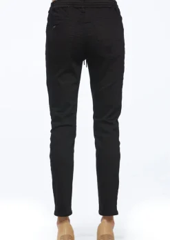 Dundee Hybrid Jogger Jeans - Black - NLJ7