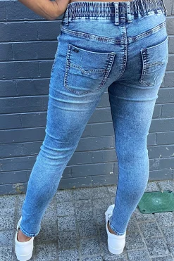 Dundee Hybrid Jogger Jeans - Wash - NLJ7