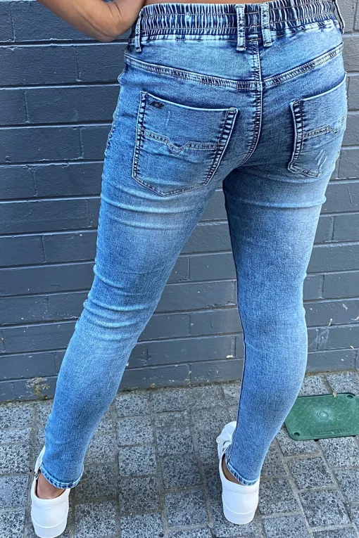 Dundee Hybrid Jogger Jeans - Wash - NLJ7