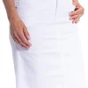 Easy Jean Skirt - White - CL18