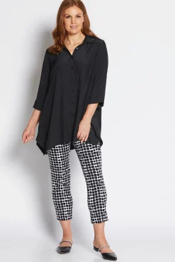 7/8 Easy Pant - Black Stark - PH13