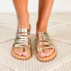 Eleni Sandal - Gold - ZV1