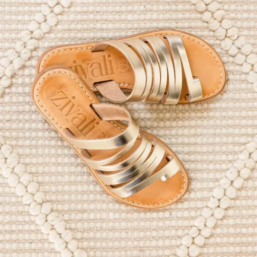 Eleni Sandal - Gold - ZV1