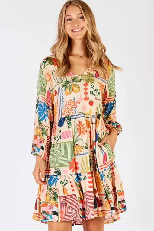 Ellery Dress - Cream - LL23