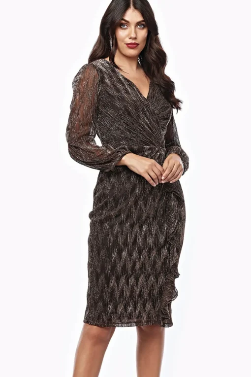 Eloise Dress - Bronze - JH11