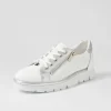 Elos Sneaker - White And Silver - TE8