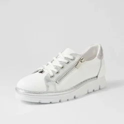 Elos Sneaker - White And Silver - TE8