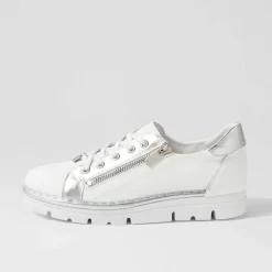 Elos Sneaker - White And Silver - TE8