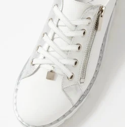 Elos Sneaker - White And Silver - TE8