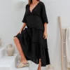 Emily Dress - Black - IC40