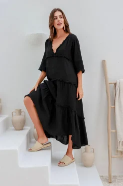 Emily Dress - Black - IC40