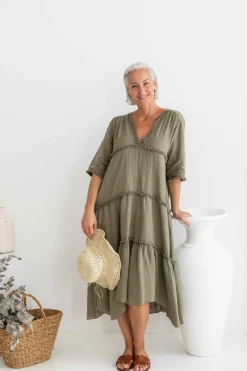 Emily Dress - Slate - IC40