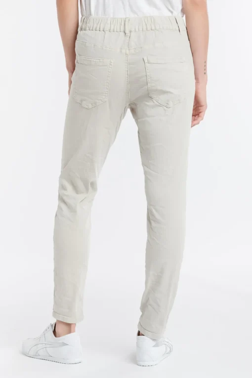 Emma Stretch Jeans - Sand - IS5