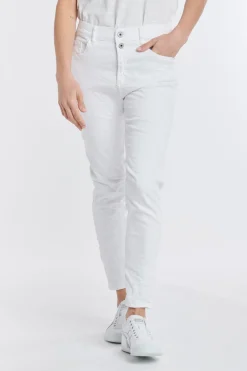 Emma Stretch Jeans - White - IS5