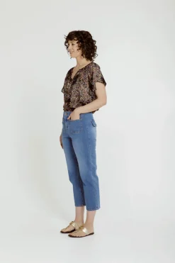 Epping Jean - Washed Denim - NLJ31