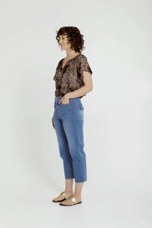 Epping Jean - Washed Denim - NLJ31