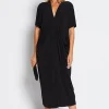Farrah kaftan Dress - Black - PH26