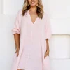 Felice Dress - Blush - FA27