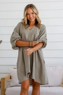 Felice Dress - Dune - FA27