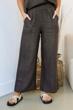 Fleur Pant - Chocolate - FA29